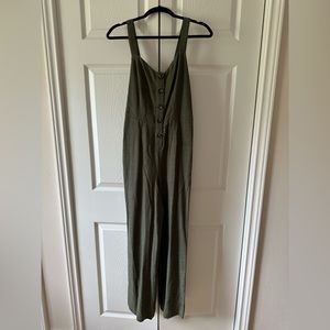 Wild Fable Olive Green Jumpsuit - Sm